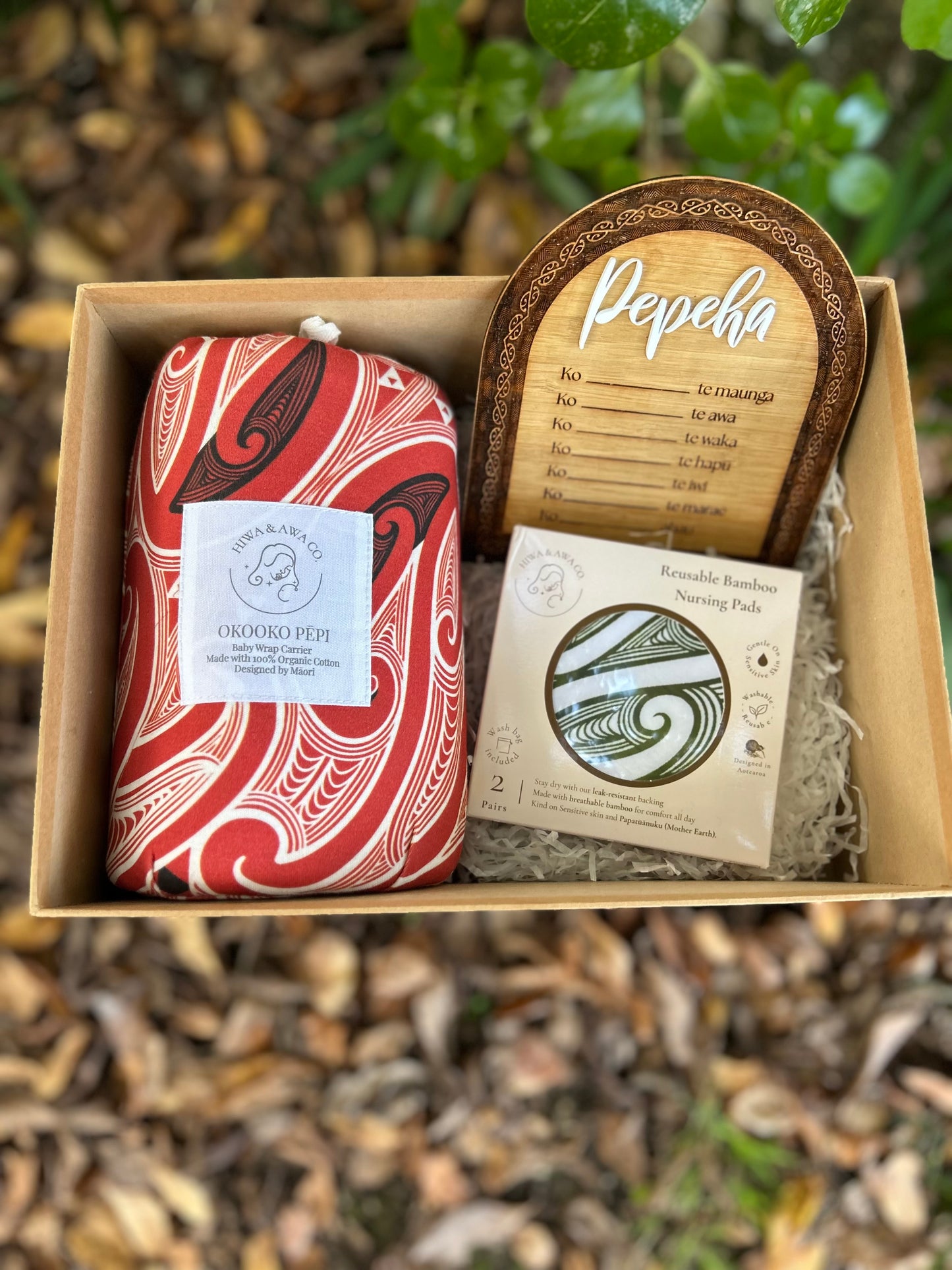 Rā Māmā Giftbox (Pepeha Plaque)