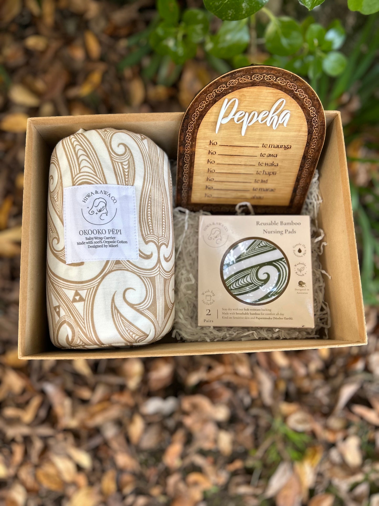 Rā Māmā Giftbox (Pepeha Plaque)