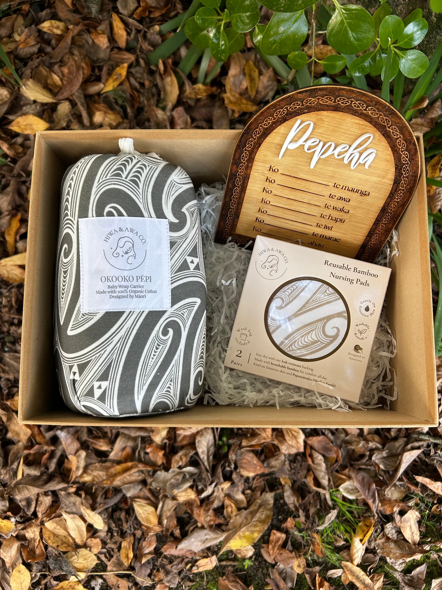 Rā Māmā Giftbox (Pepeha Plaque)
