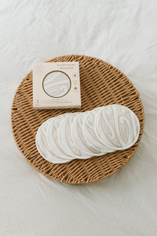 Reusable Bamboo Nursing Pads - Mā